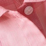 ONEAKIDS Baby & Toddler clothing Pink Plaid Little Girls' Sleeveless Button Down Dress