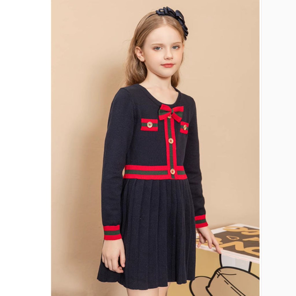 ONEAKIDS Baby & Toddler clothing Premium Knit Cotton Classy Girls' Dress