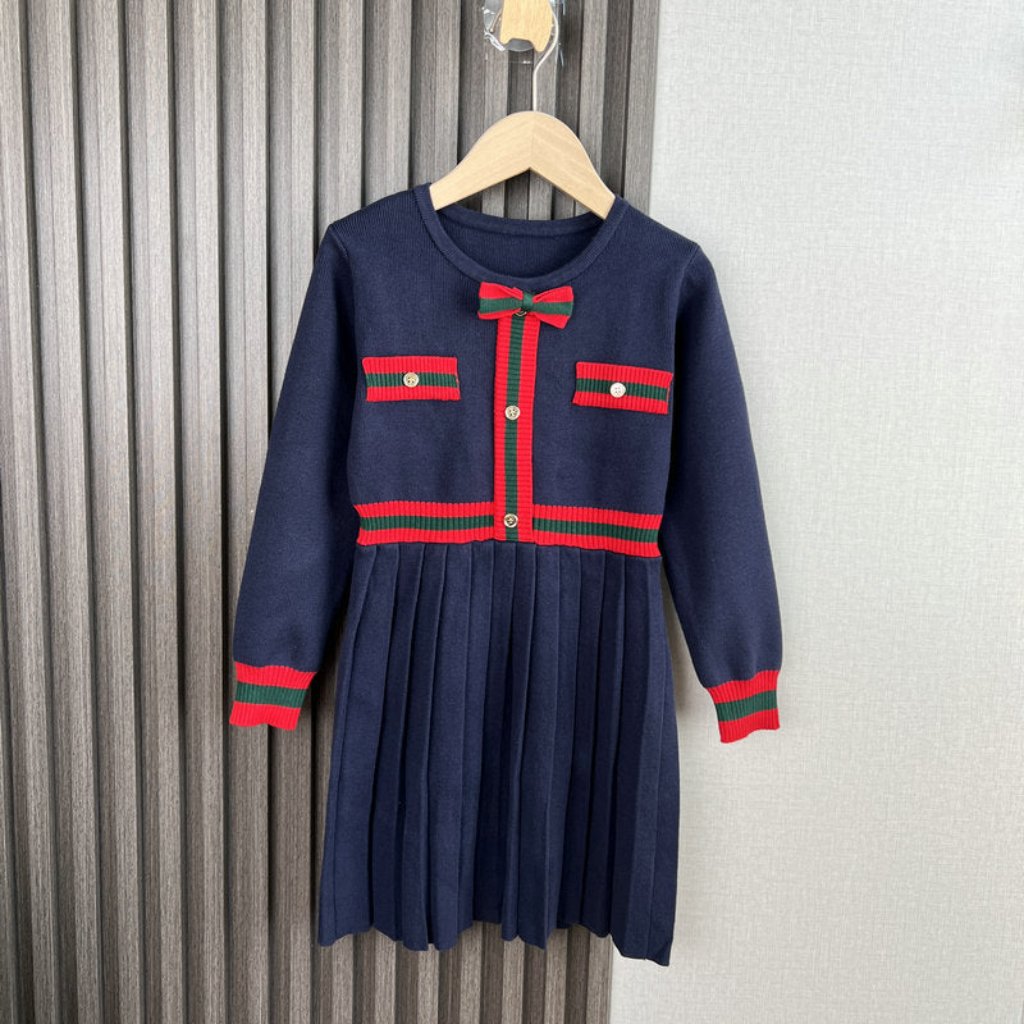 ONEAKIDS Baby & Toddler clothing Premium Knit Cotton Classy Girls' Dress