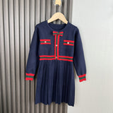 ONEAKIDS Baby & Toddler clothing Premium Knit Cotton Classy Girls' Dress