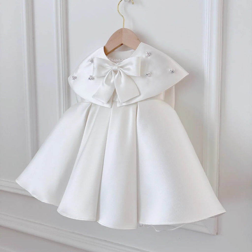 ONEAKIDS Baby & Toddler clothing Princess Katerina Pearl Bow Party Dress