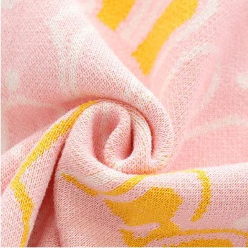 ONEAKIDS Baby & Toddler clothing Rabbit Girls Knit Cotton Cardigan