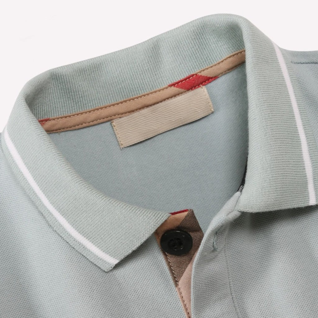 ONEAKIDS Baby & Toddler clothing Sage Blue Boys' Polo Shirt