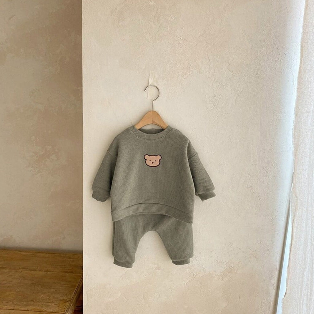 ONEAKIDS Baby & Toddler clothing TEDDY SOFT COTTON SET