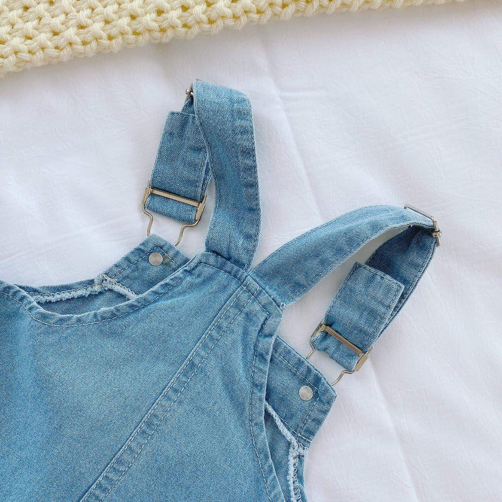 ONEAKIDS Baby & Toddler clothing Unisex Denim Baby & Toddler Romper