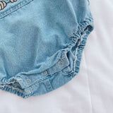 ONEAKIDS Baby & Toddler clothing Unisex Denim Baby & Toddler Romper