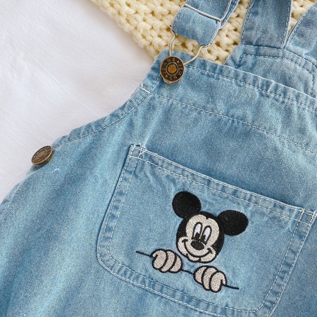 ONEAKIDS Baby & Toddler clothing Unisex Denim Baby & Toddler Romper