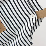 ONEAKIDS Baby & Toddler clothing Unisex Striped Boho Overalls