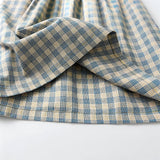 ONEAKIDS Baby & Toddler clothing Vintage Casual Girls' Plaid Dress