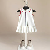 ONEAKIDS Baby & Toddler clothing WHITE / 12-18M Arya Girls' Organic Cotton Dress