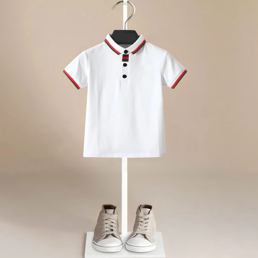 ONEAKIDS Baby & Toddler clothing WHITE / 12-18M Milo Boys' Organic Cotton Shirt