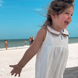 ONEAKIDS Baby & Toddler clothing White Organic Cotton Cecilia Dress