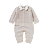 ONEAKIDS Baby & Toddler Outfits 0-3M / BEIGE Merino Baby & Toddler Romper
