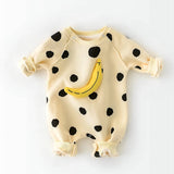 ONEAKIDS Baby & Toddler Outfits 0-3M Unisex Baby Banana Romper