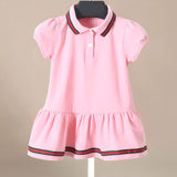 ONEAKIDS Baby & Toddler Outfits 12-18M / PINK Elaine Organic Cotton Polo Dress