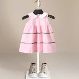 ONEAKIDS Baby & Toddler Outfits 12-18M / PINK Soft Cotton Girls' Dress 1-8Y