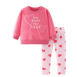 ONEAKIDS Baby & Toddler Outfits 2T Girls' Playful Top & Bottom Pink Set