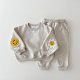 ONEAKIDS Baby & Toddler Outfits 3-6M / CREAM Daisy Cotton Set for Baby & Toddler