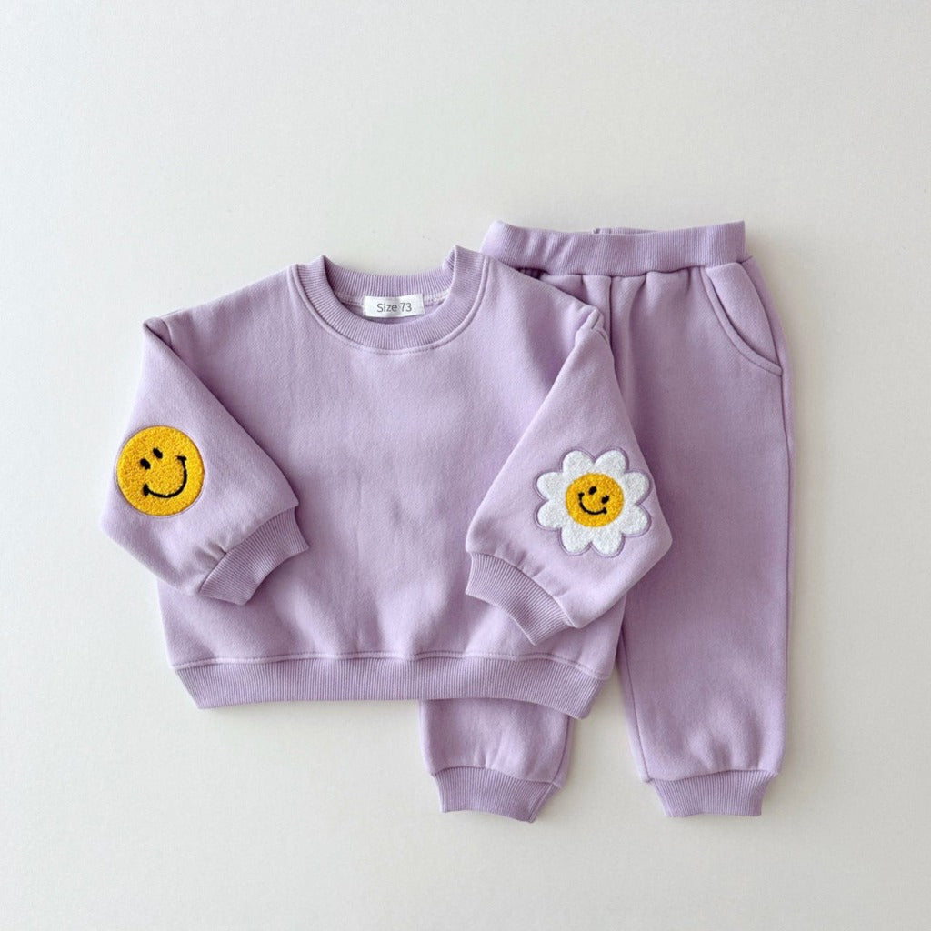ONEAKIDS Baby & Toddler Outfits 3-6M / PURPLE Daisy Cotton Set for Baby & Toddler