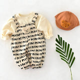 ONEAKIDS Baby & Toddler Outfits 3-6M / WHITE Soft Denim Baby & Toddler Jumpsuit