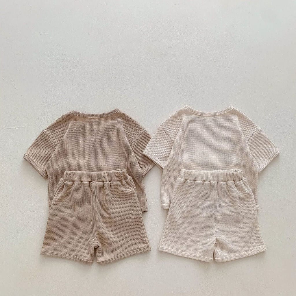 ONEAKIDS Baby & Toddler Outfits Baby And Toddler 2-Piece Soft Cotton Bear Set