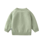 ONEAKIDS Baby & Toddler Outfits Baby Girls Flower Embroidered Knit Cotton Cardigan