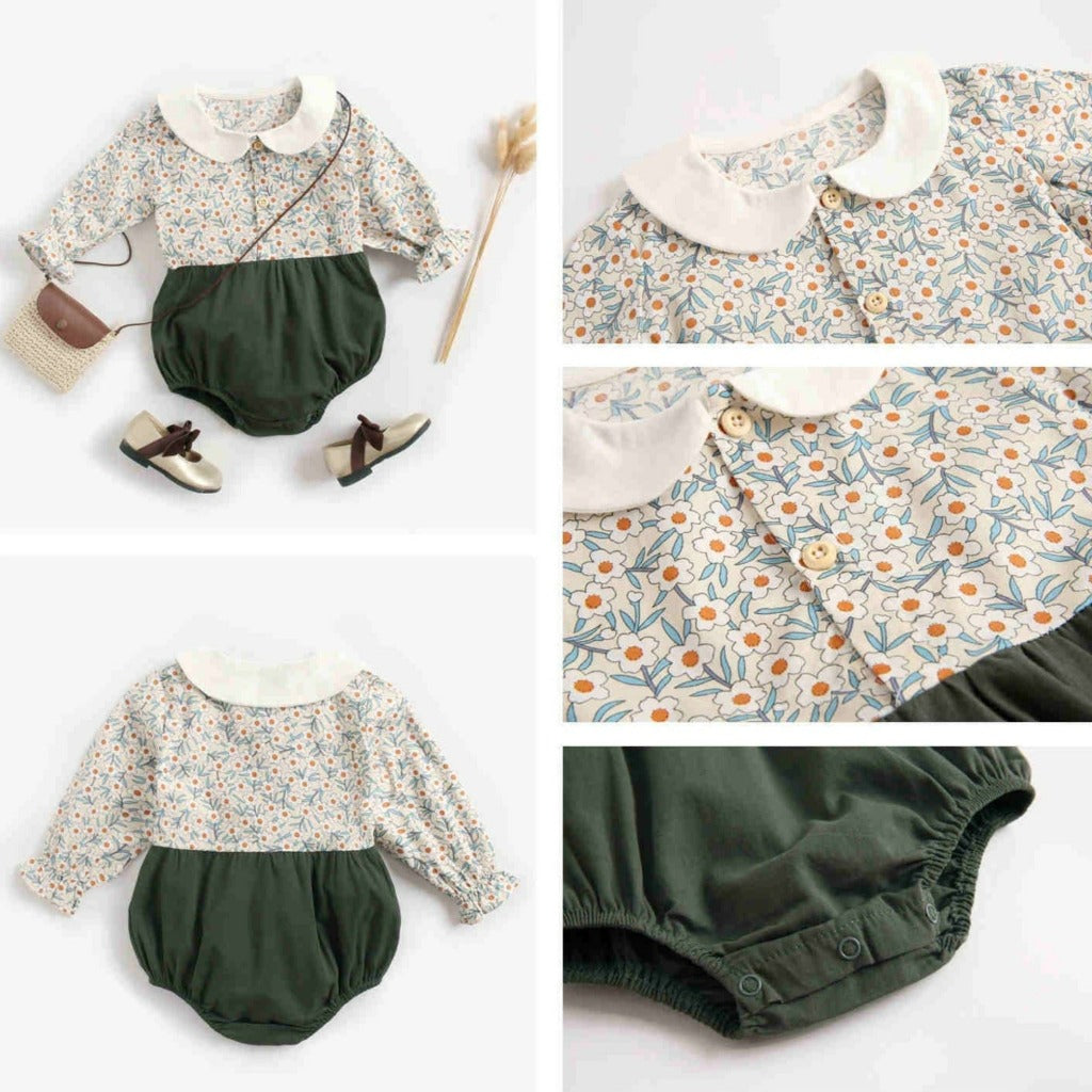ONEAKIDS Baby & Toddler Outfits Baby & Toddler Floral Bodysuit
