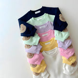 ONEAKIDS Baby & Toddler Outfits Bear Sleeves Unisex Sweatshirt and Sweatpants Set