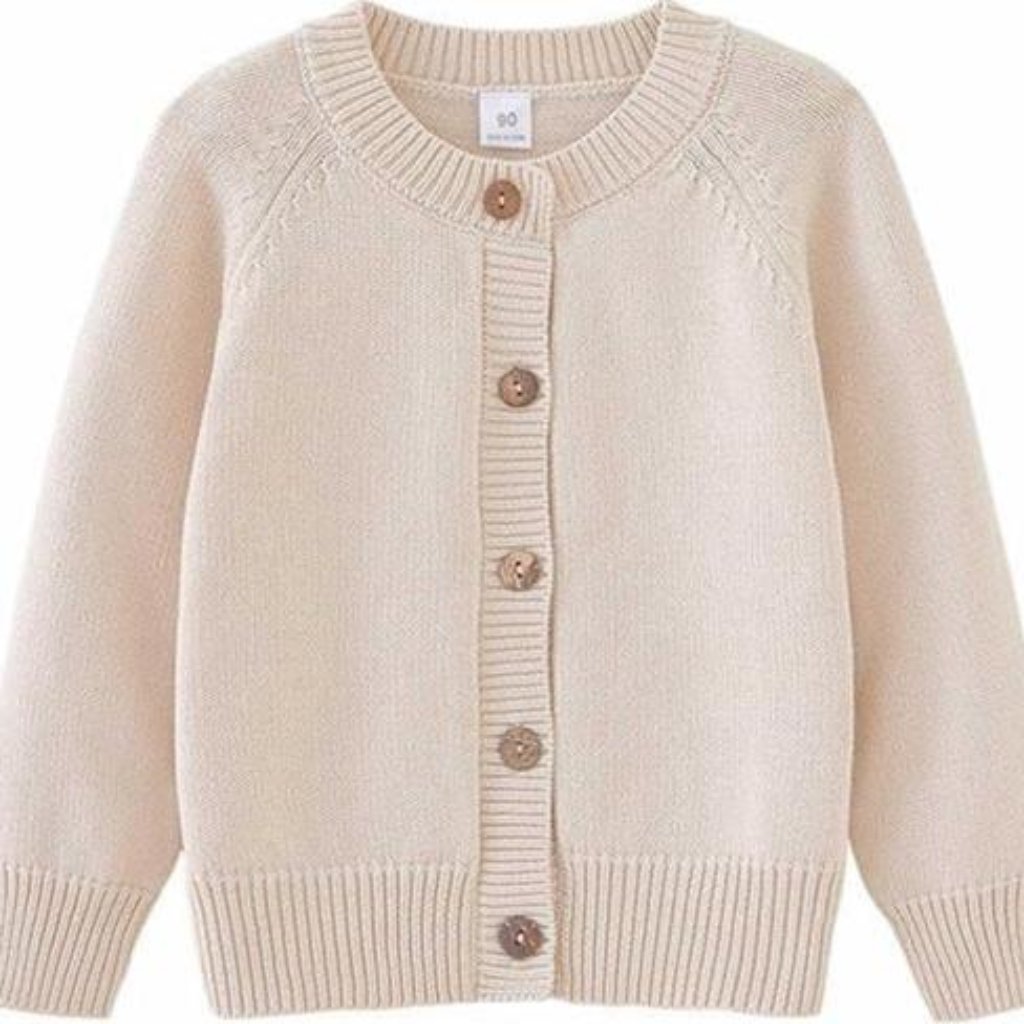 ONEAKIDS Baby & Toddler Outfits BEIGE / 2T Unisex Cardigan for Children