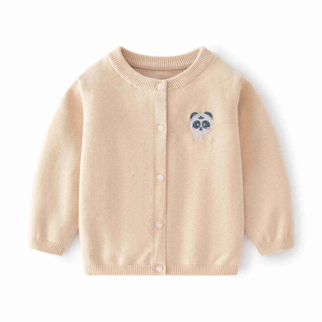 ONEAKIDS Baby & Toddler Outfits BEIGE / 6-12M Panda Parker Unisex Cardigan for Kids