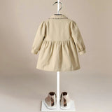 ONEAKIDS Baby & Toddler Outfits Beige Vintage Aussie Trench Coat