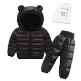 ONEAKIDS Baby & Toddler Outfits BLACK / 12-18M Kids' Unisex Puffer Jacket & Pants Set