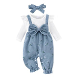 ONEAKIDS Baby & Toddler Outfits BLUE / 0-3M 3-piece Baby & Toddler Chiara Girls' Set