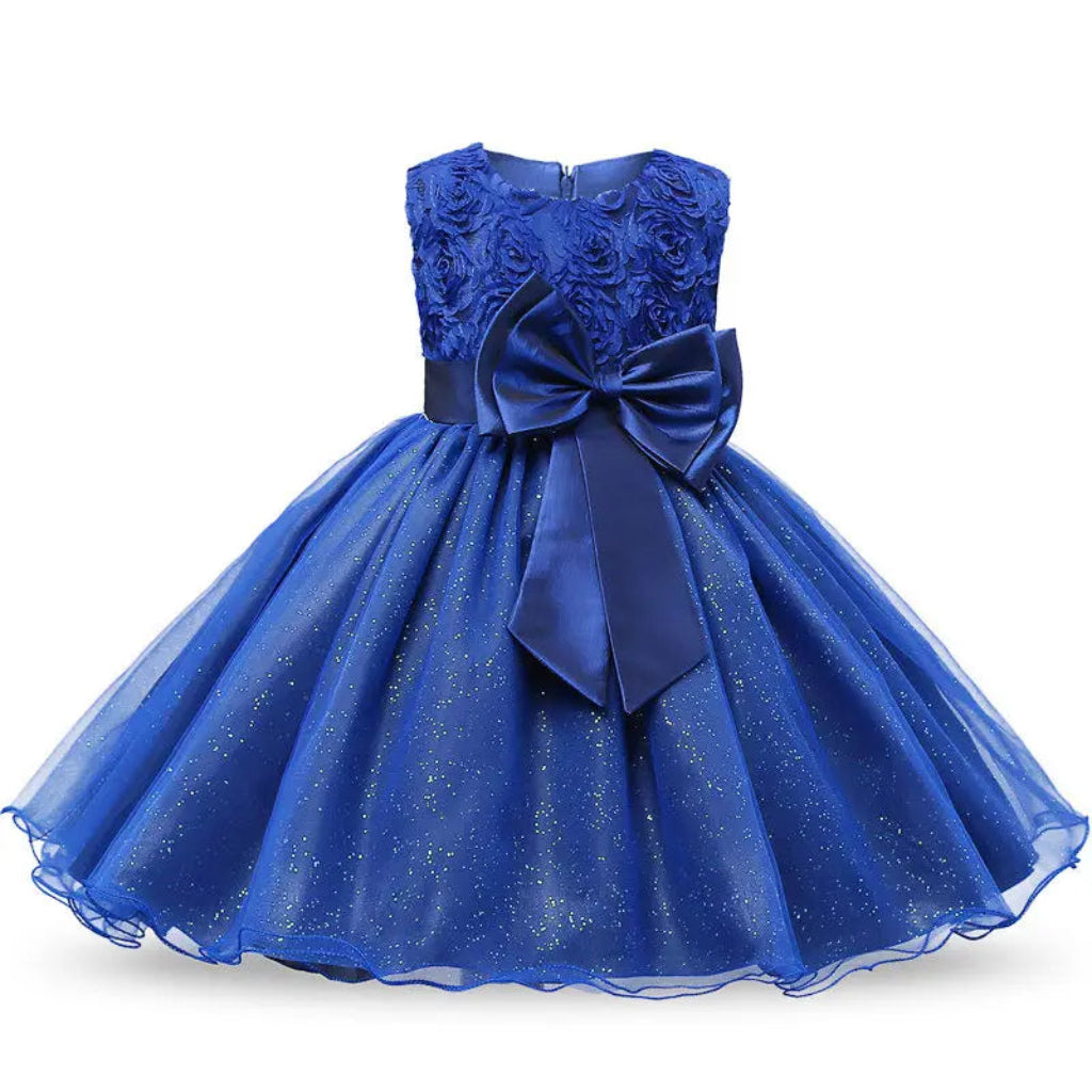 ONEAKIDS Baby & Toddler Outfits BLUE / 3T Gabriella Flower Girls Dress