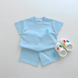 ONEAKIDS Baby & Toddler Outfits BLUE / 6-12M Gummy Bear Soft Cottom top and Bottom Set
