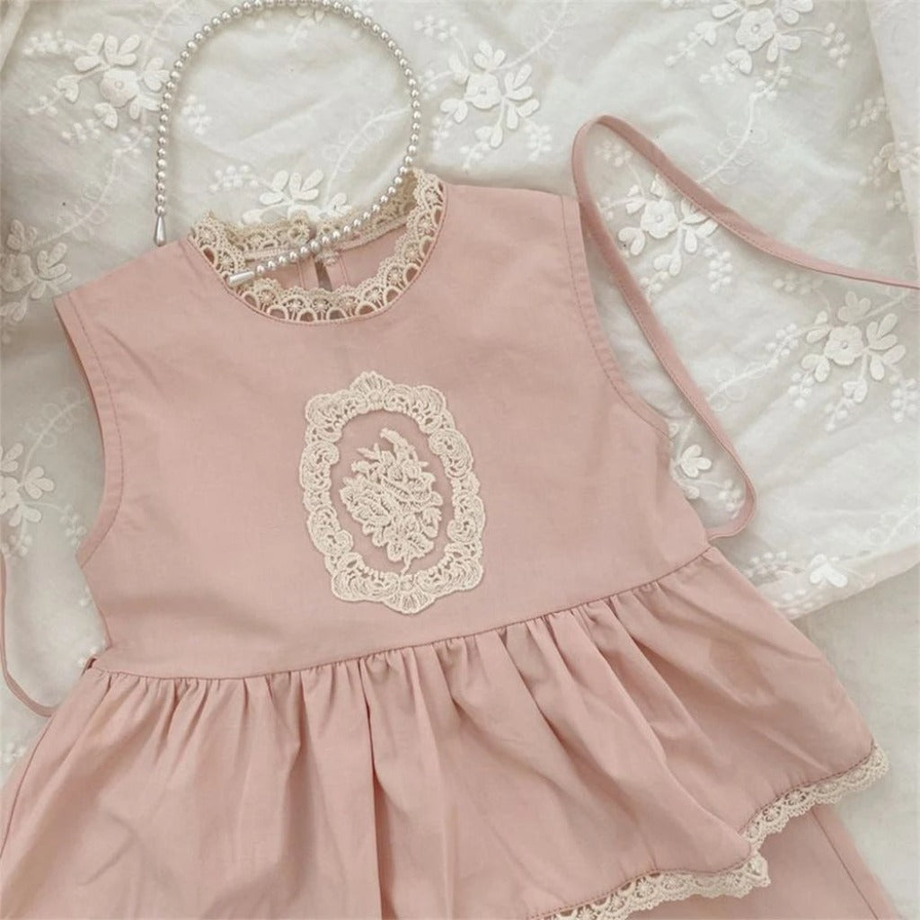 ONEAKIDS Baby & Toddler Outfits Boho Pink Penelope Top & Bottom Set