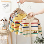 ONEAKIDS Baby & Toddler Outfits Boys' Cars Cardigan with Straps
