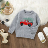 ONEAKIDS Baby & Toddler Outfits Boys' Christmas Truck Sweater