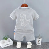 ONEAKIDS Baby & Toddler Outfits Boys' Dinosaur 2-Piece Matching Set
