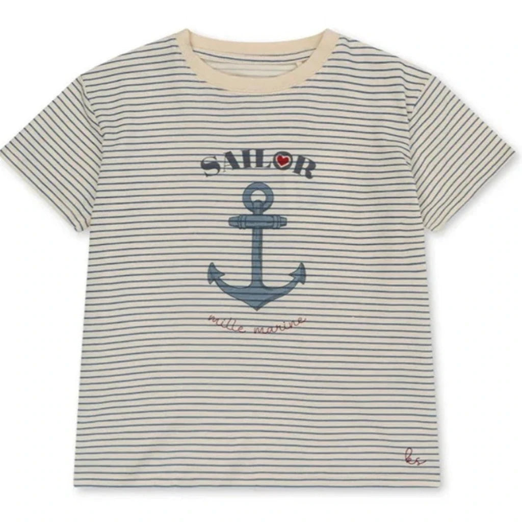 ONEAKIDS Baby & Toddler Outfits Boys' Organic Cotton Sailors' T-shirt
