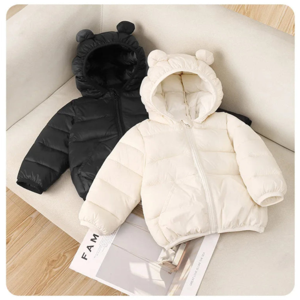 ONEAKIDS Baby & Toddler Outfits Cute Bear-Ears Unisex Puffer Jacket