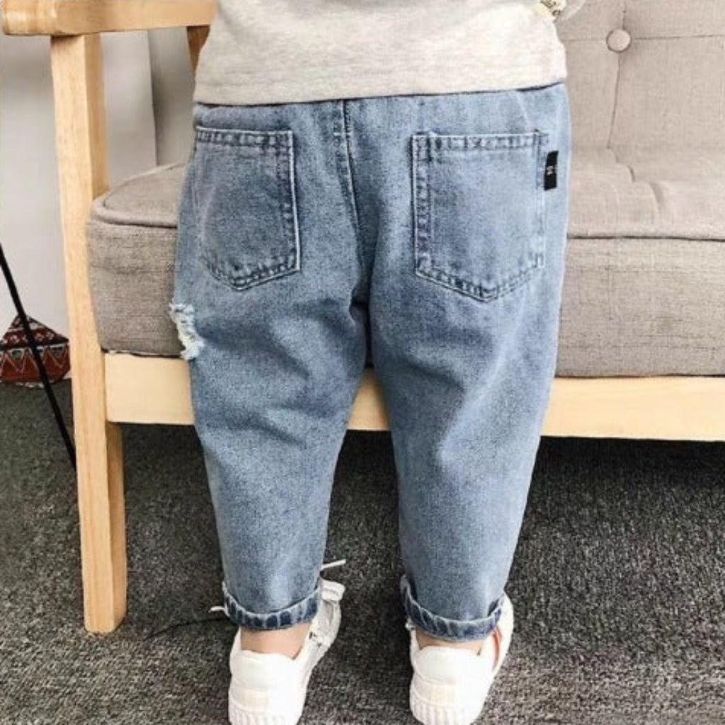 ONEAKIDS Baby & Toddler Outfits Demin Little Boys' Jogger Pants