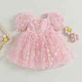 ONEAKIDS Baby & Toddler Outfits Floral Flower Girl Elegant Dress
