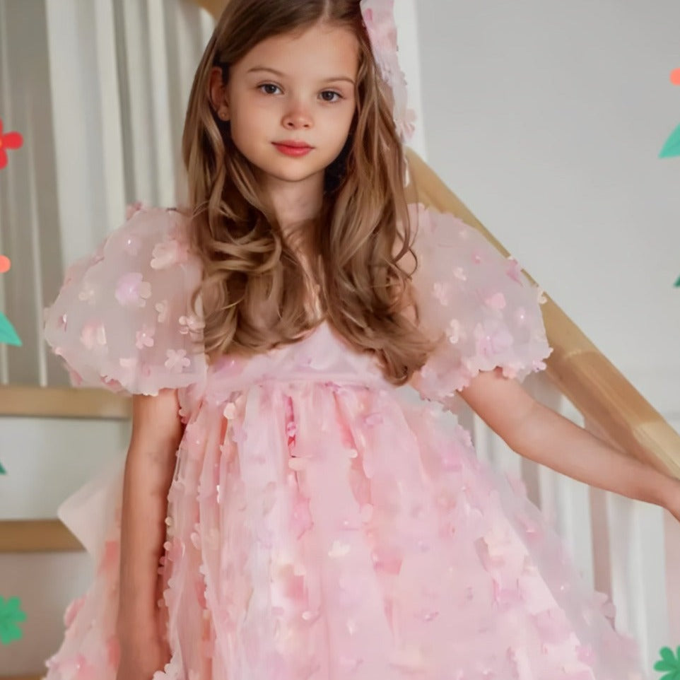 ONEAKIDS Baby & Toddler Outfits Floral Flower Girl Elegant Dress