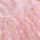ONEAKIDS Baby & Toddler Outfits Floral Flower Girl Elegant Dress