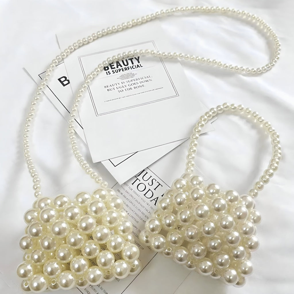 ONEAKIDS Baby & Toddler Outfits Flower Girls' Pearl Mini Purse