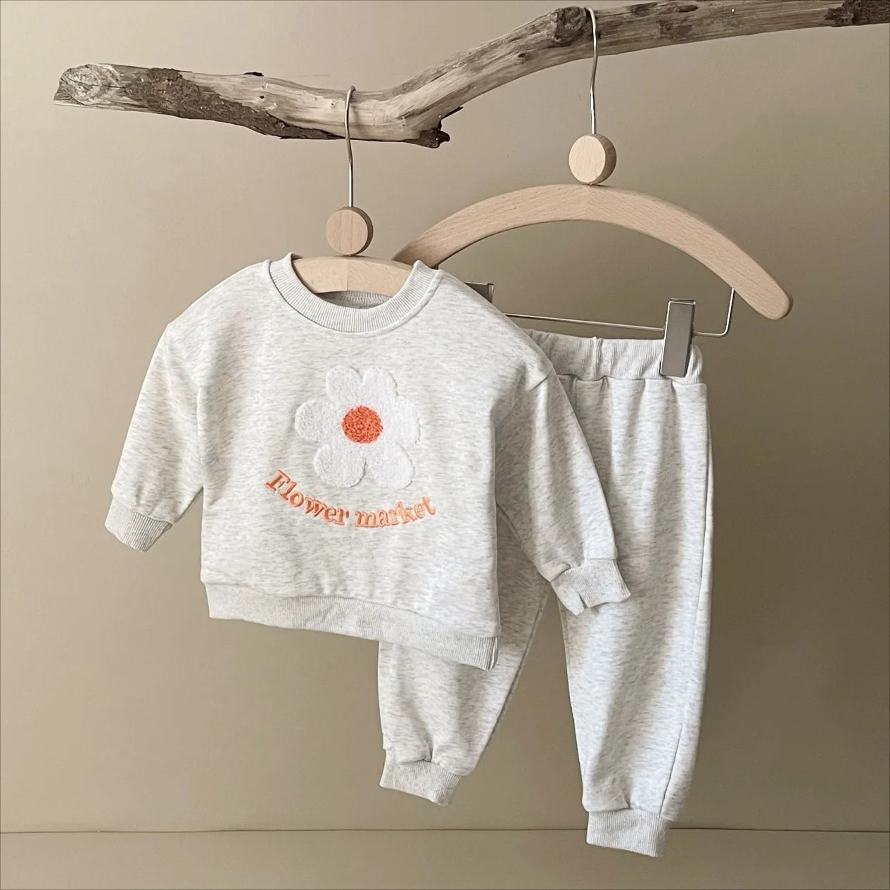 ONEAKIDS Baby & Toddler Outfits Flower Market 2-Piece Toddler Set