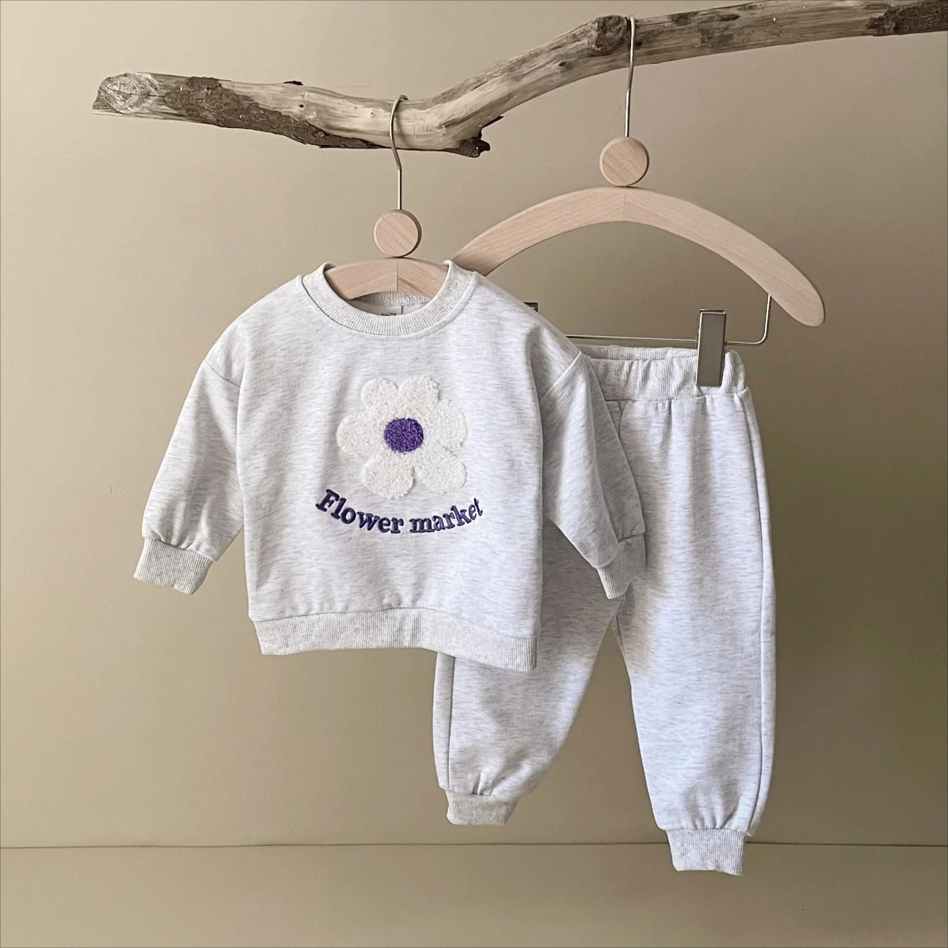 ONEAKIDS Baby & Toddler Outfits Flower Market 2-Piece Toddler Set