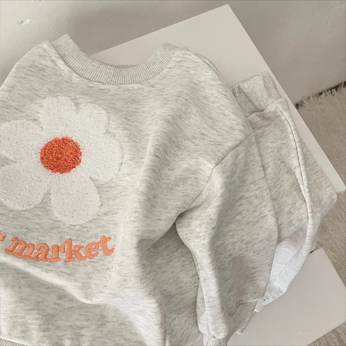 ONEAKIDS Baby & Toddler Outfits Flower Market 2-Piece Toddler Set