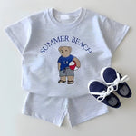 ONEAKIDS Baby & Toddler Outfits GRAY / 6-12M Summer Beach 2-Piece Sets